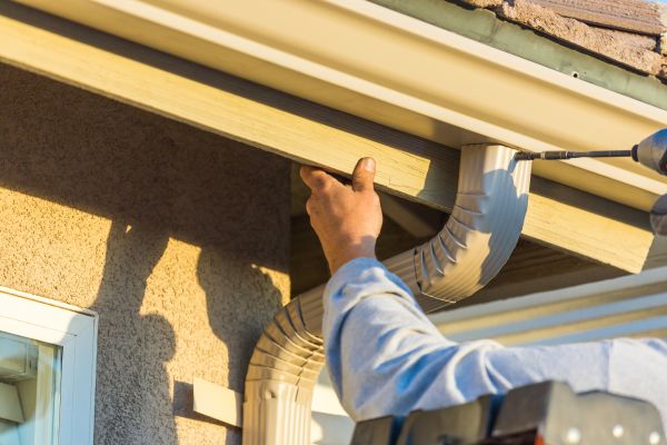 Aluminum Rain Gutter Service in Merced