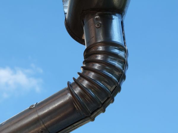 Metal Downspout Installation in Merced