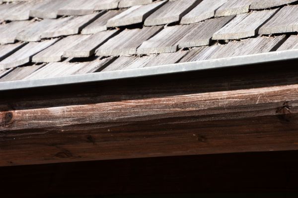 Wood Rain Gutter Installation in Merced