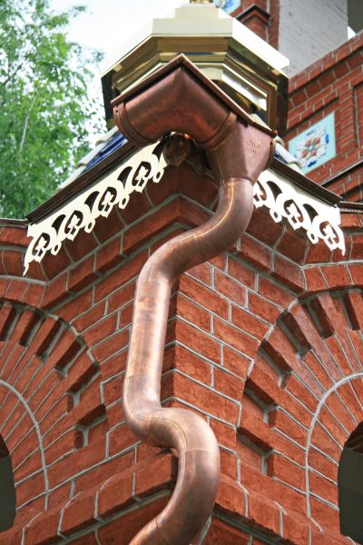 Church Downspout Installation in Merced