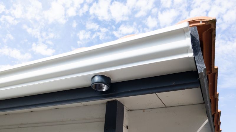 Continuous Gutter Installation detail
