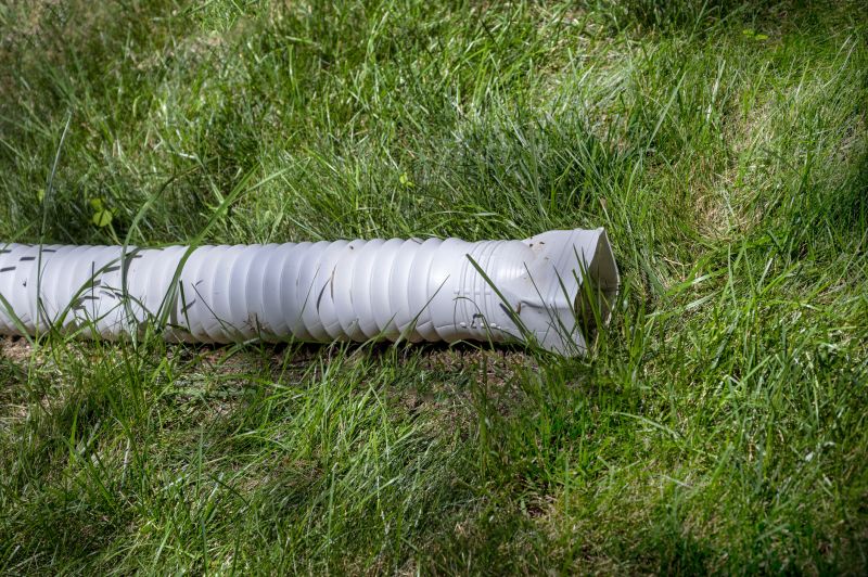 Plastic Downspout Installation detail
